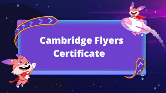 Cambridge Flyers Certificate