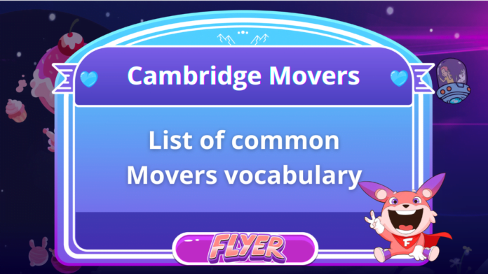 A1 Movers vocabulary