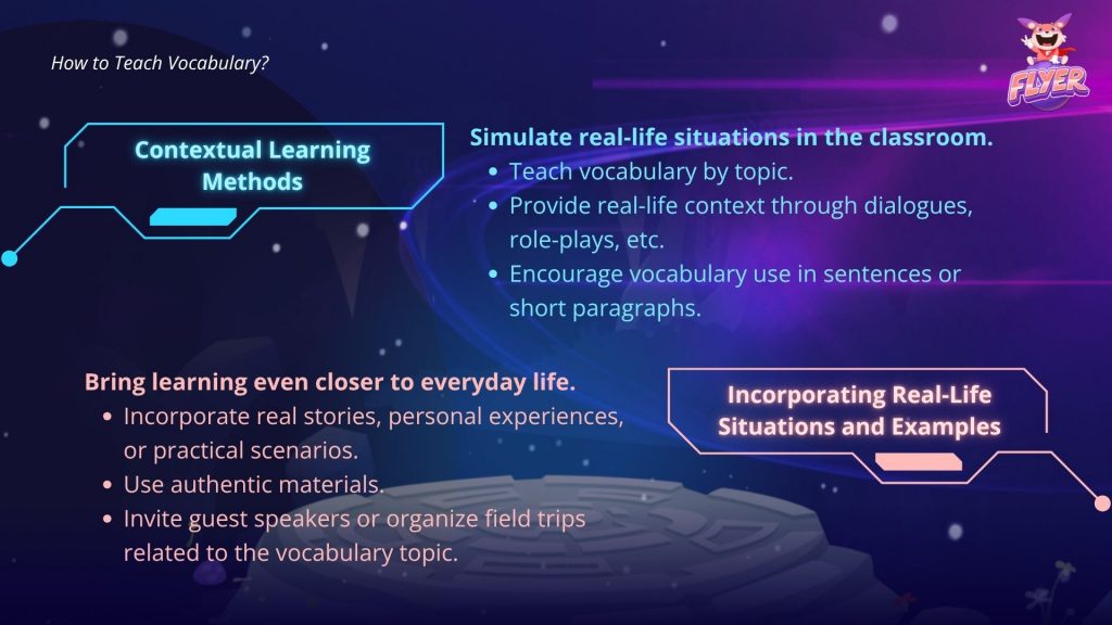 how to teach vocabulary