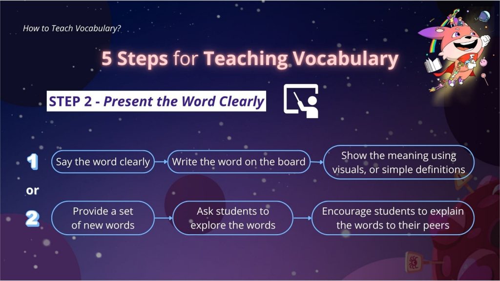 how to teach vocabulary